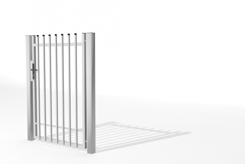 Puerta peatonal P1
