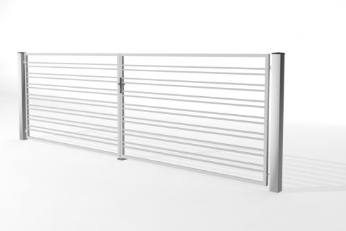 Portón batiente R4